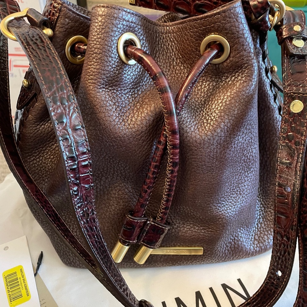 Brahmin “ Marlowe” bucket bag New with Tags